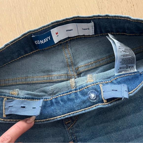 Girls old navy jeggings - size medium (8) - Picture 3 of 3